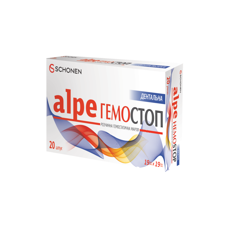 ALPE® HEMOSTOP Dental/АЛПЕ® ГЕМОСТОП Дентальная